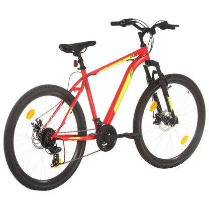Mountainbike 21 Gang 27,5 Zoll Rad 42 cm Rot - Pazzar.ch