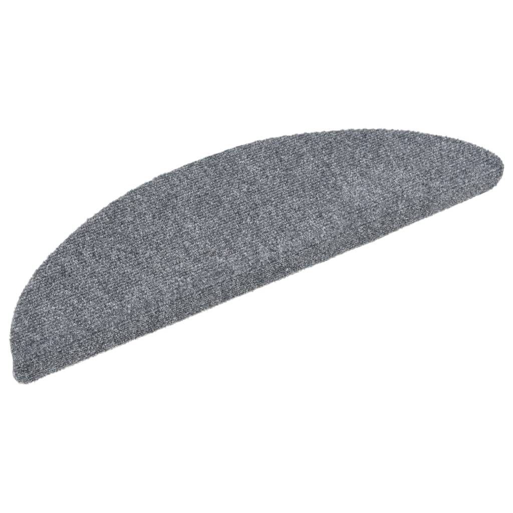 Selbstklebende Treppenmatten 10 Stk. Hellgrau 56x17x3 cm - Pazzar.ch