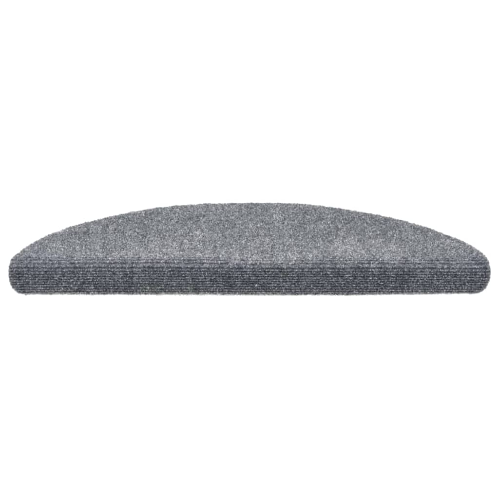 Selbstklebende Treppenmatten 10 Stk. Hellgrau 56x17x3 cm - Pazzar.ch