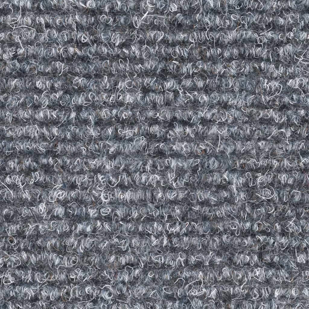Selbstklebende Treppenmatten 10 Stk. Hellgrau 56x17x3 cm - Pazzar.ch