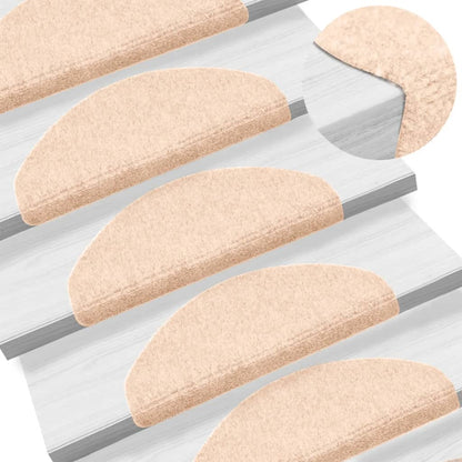 Selbstklebende Treppenmatten 5 Stk. Braun 65x21x4cm Nadelvlies - Pazzar.ch