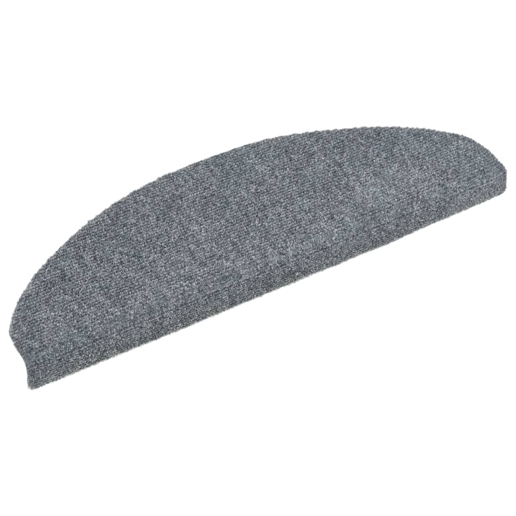 Selbstklebende Treppenmatten 5 Stk. Hellgrau 65x21x4 cm - Pazzar.ch