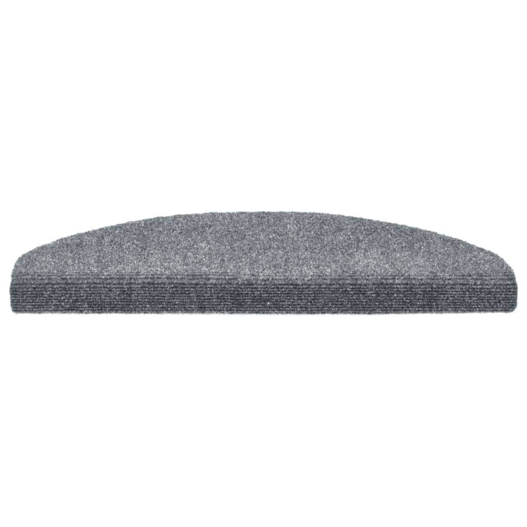 Selbstklebende Treppenmatten 5 Stk. Hellgrau 65x21x4 cm - Pazzar.ch