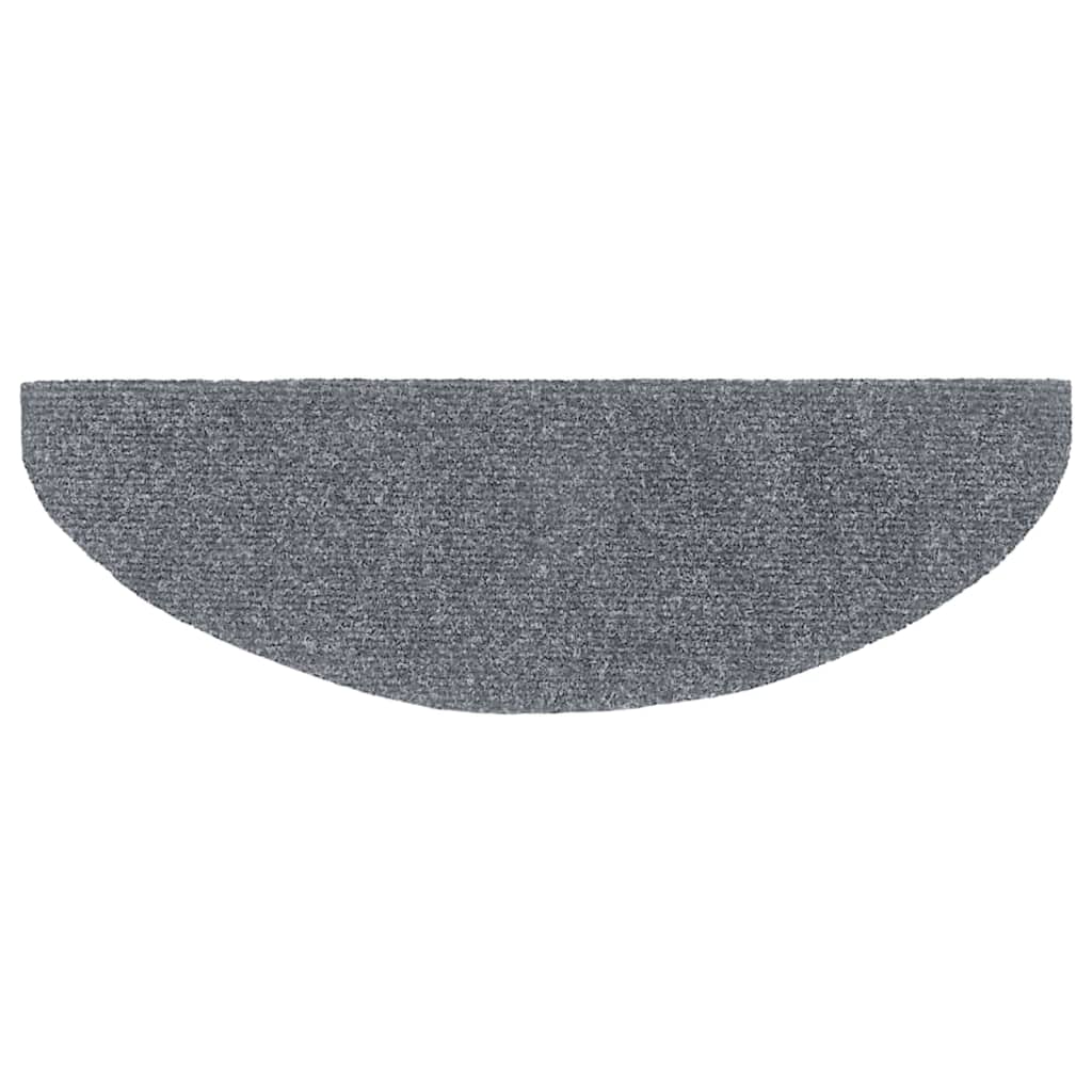 Selbstklebende Treppenmatten 5 Stk. Hellgrau 65x21x4 cm - Pazzar.ch