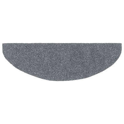 Selbstklebende Treppenmatten 5 Stk. Hellgrau 65x21x4 cm - Pazzar.ch