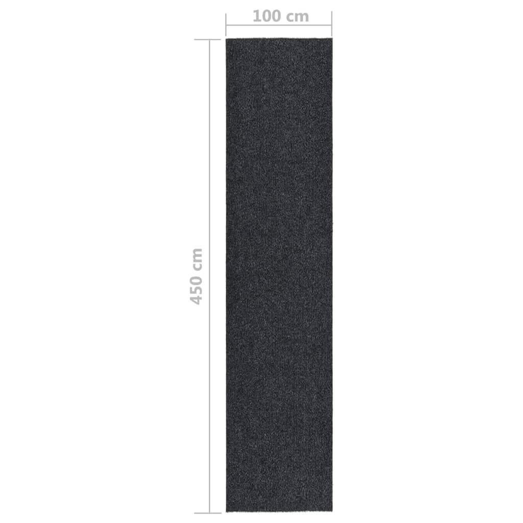 Schmutzfangläufer 100x450 cm Anthrazit - Pazzar.ch