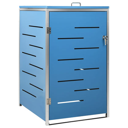 Mülltonnenbox für 1 Tonne 69x77,5x112,5 cm Edelstahl - Pazzar.ch