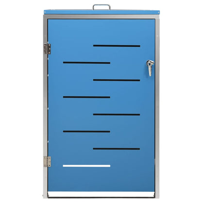 Mülltonnenbox für 1 Tonne 69x77,5x112,5 cm Edelstahl - Pazzar.ch