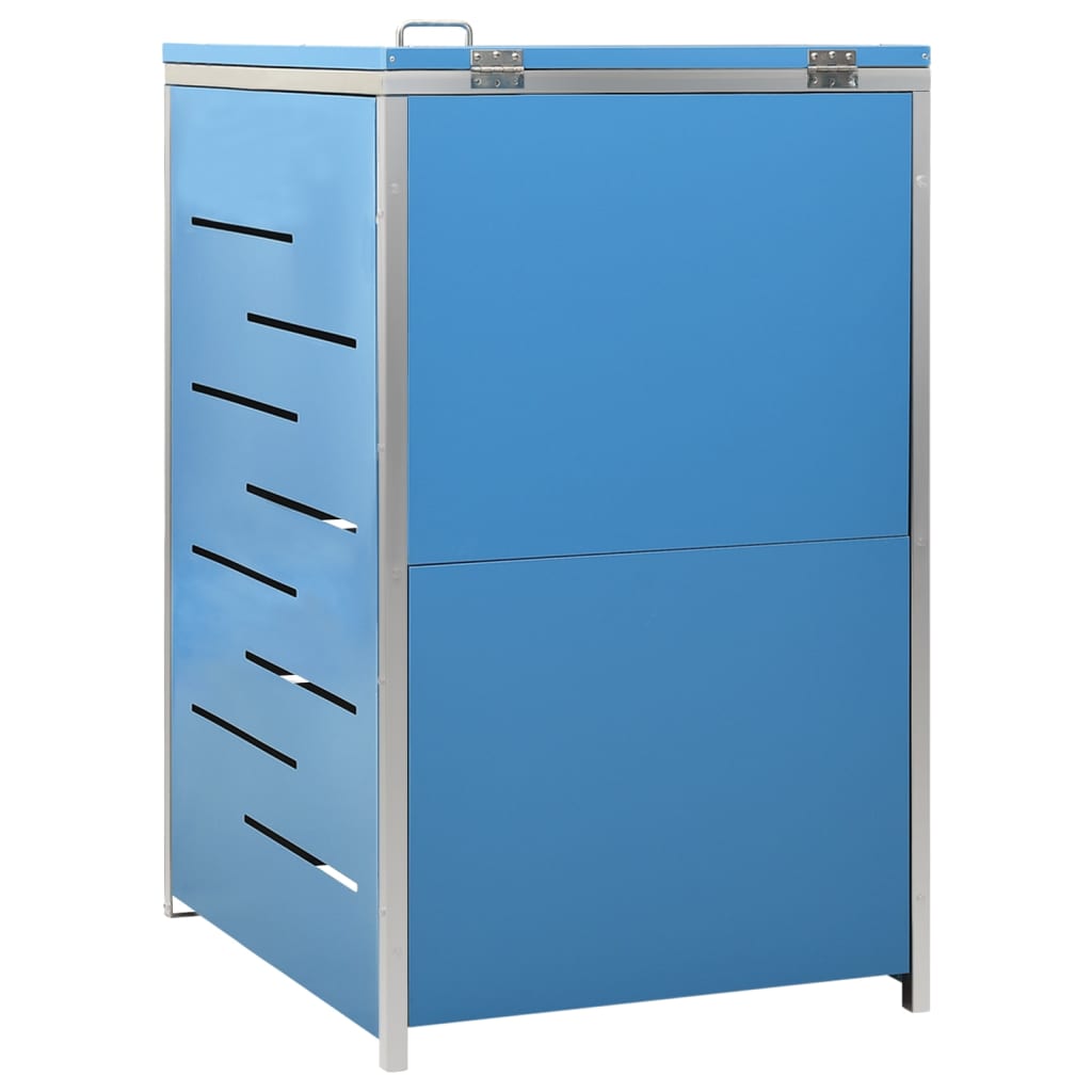 Mülltonnenbox für 1 Tonne 69x77,5x112,5 cm Edelstahl - Pazzar.ch