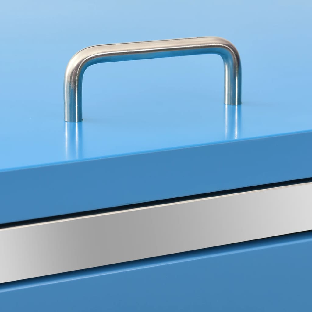 Mülltonnenbox für 2 Tonnen 138x77,5x112,5 cm Edelstahl - Pazzar.ch