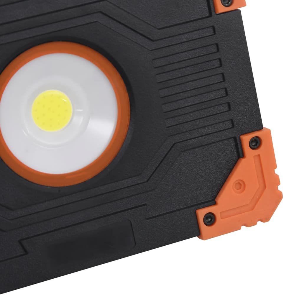 LED-Strahler Tragbar ABS 10W Kaltweiß - Pazzar.ch