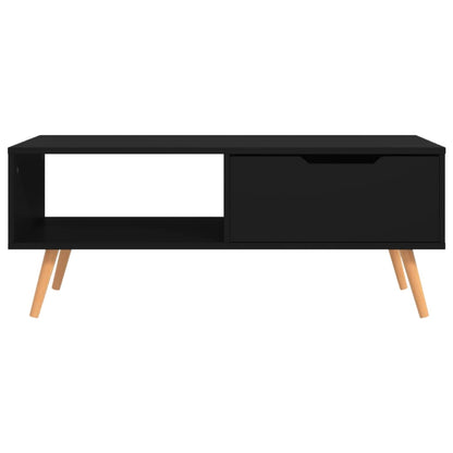 Couchtisch Schwarz 100x49,5x43 cm Holzwerkstoff - Pazzar.ch