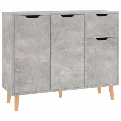 Sideboard Betongrau 90x30x72 cm Holzwerkstoff - Pazzar.ch