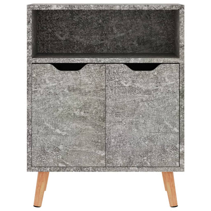 Sideboard Betongrau 60x30x72 cm Holzwerkstoff - Pazzar.ch