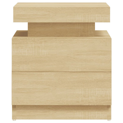 Nachttisch Sonoma-Eiche 45x35x52 cm Holzwerkstoff - Pazzar.ch