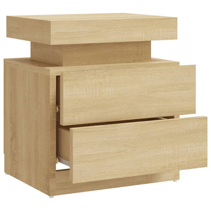 Nachttisch Sonoma-Eiche 45x35x52 cm Holzwerkstoff - Pazzar.ch