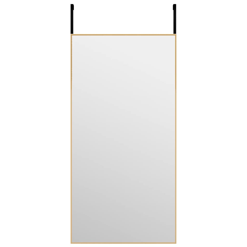 Türspiegel Golden 40x80 cm Glas und Aluminium - Pazzar.ch