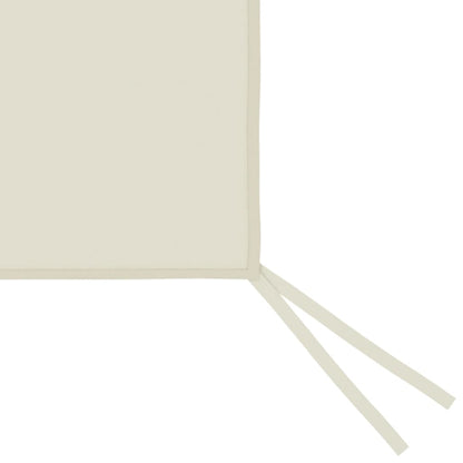 Pavillon-Seitenwand mit Fenstern 6x2 m Creme - Pazzar.ch