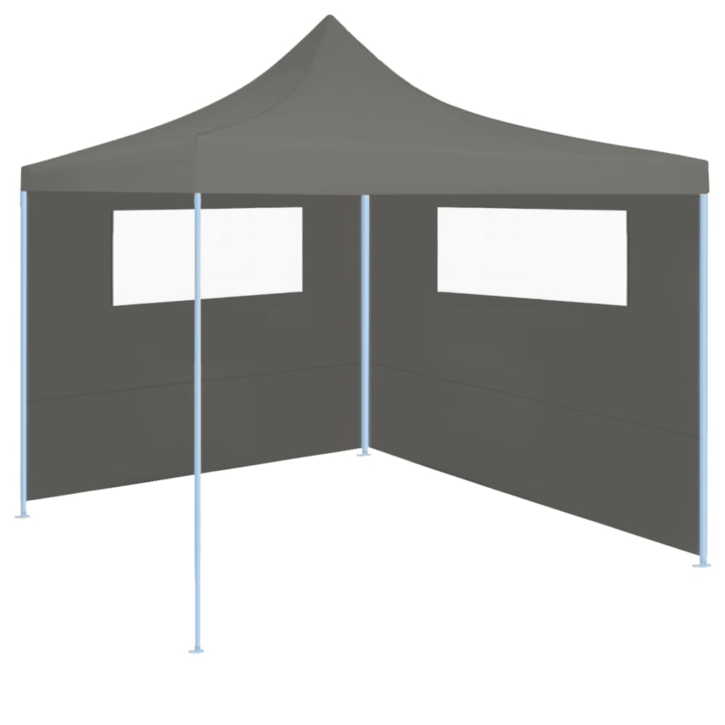 Pavillon-Seitenwände mit Fenstern 2 Stk. Anthrazit - Pazzar.ch