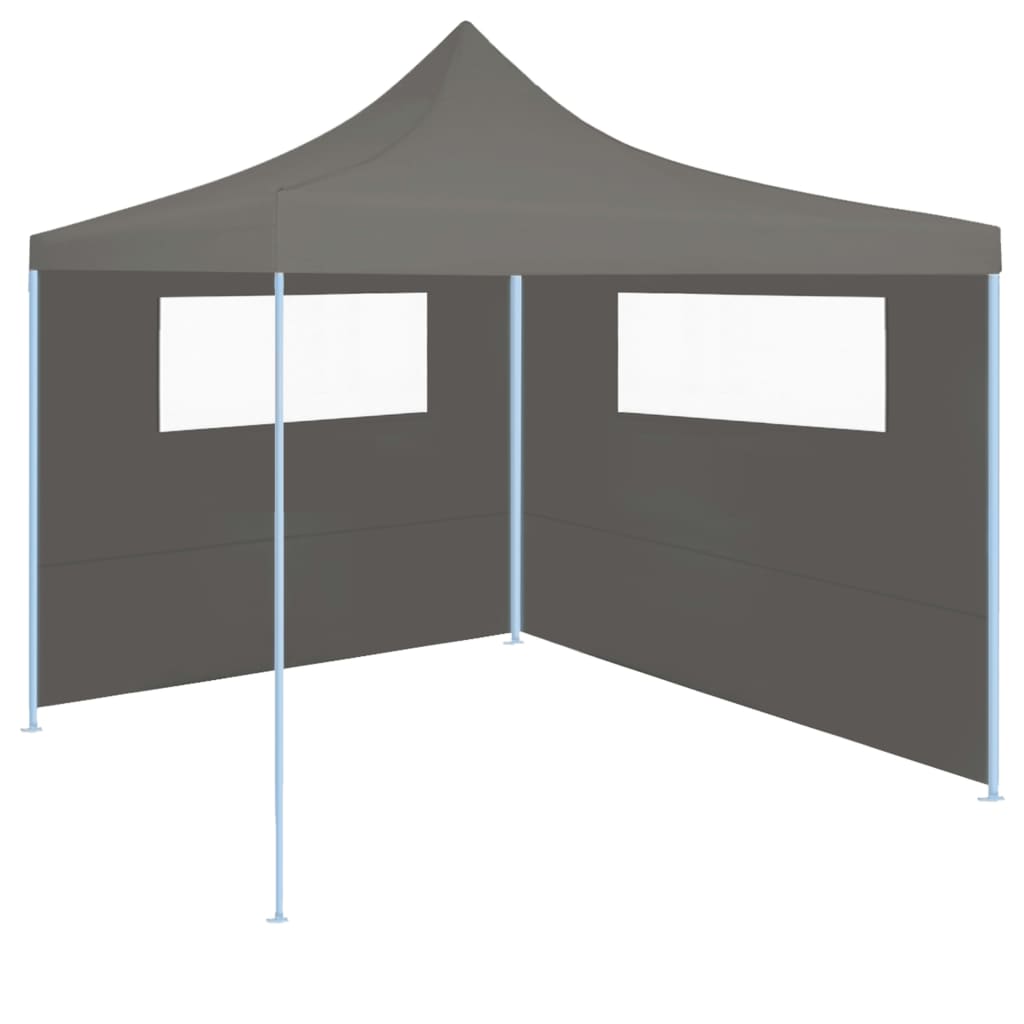 Pavillon-Seitenwände mit Fenstern 2 Stk. Anthrazit - Pazzar.ch
