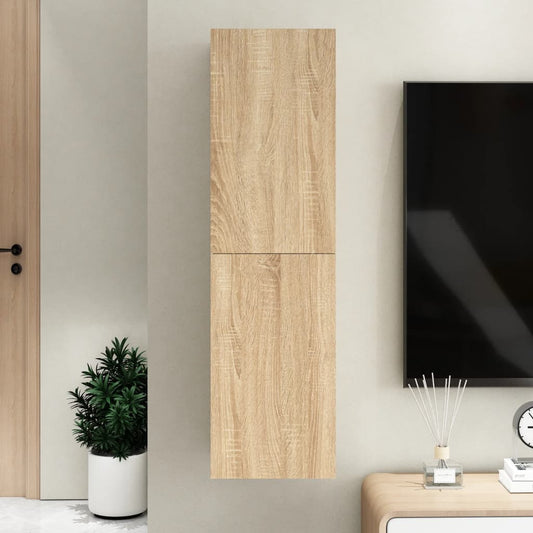 TV-Schrank Sonoma-Eiche 30,5x30x110 cm Holzwerkstoff - Pazzar.ch