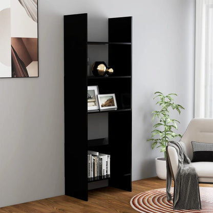 Bücherregal Schwarz 60x35x180 cm Holzwerkstoff - Pazzar.ch