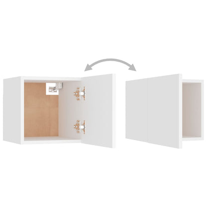 TV-Wandschrank Weiß 30,5x30x30 cm - Pazzar.ch