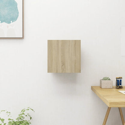 TV-Wandschrank Sonoma-Eiche 30,5x30x30 cm - Pazzar.ch