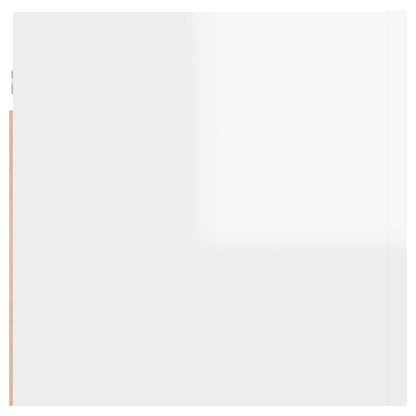 TV-Wandschrank Hochglanz-Weiß 30,5x30x30 cm - Pazzar.ch