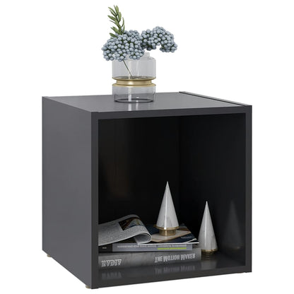 TV-Schränke 2 Stk. Grau 37x35x37 cm Holzwerkstoff - Pazzar.ch