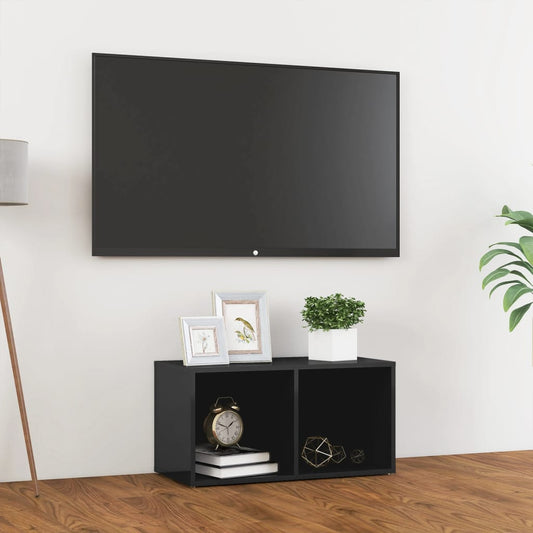 TV-Schrank Hochglanz-Grau 72x35x36,5 cm Holzwerkstoff - Pazzar.ch