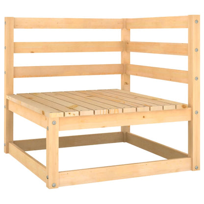 Gartensofa 2-Sitzer mit Kissen Kiefer Massivholz - Pazzar.ch
