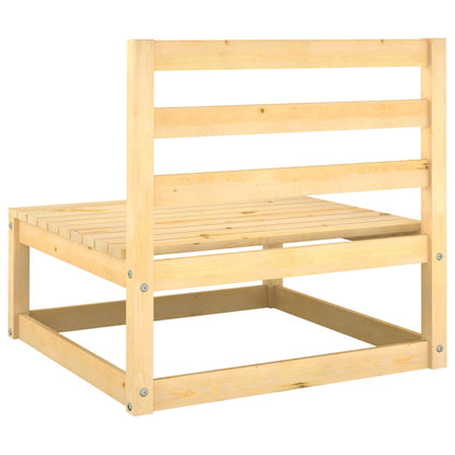 2-tlg. Garten-Lounge-Set mit Kissen Kiefer Massivholz - Pazzar.ch