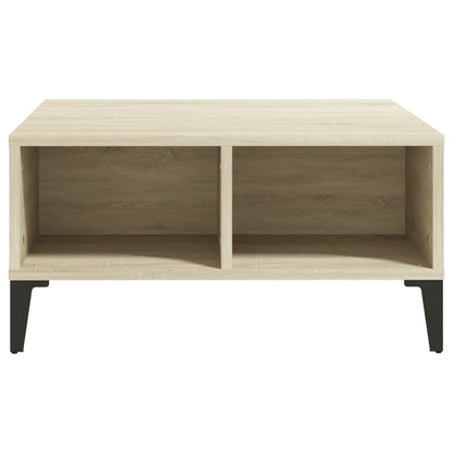 Couchtisch Sonoma-Eiche 60x60x30 cm Holzwerkstoff - Pazzar.ch