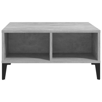 Couchtisch Betongrau 60x60x30 cm Holzwerkstoff - Pazzar.ch