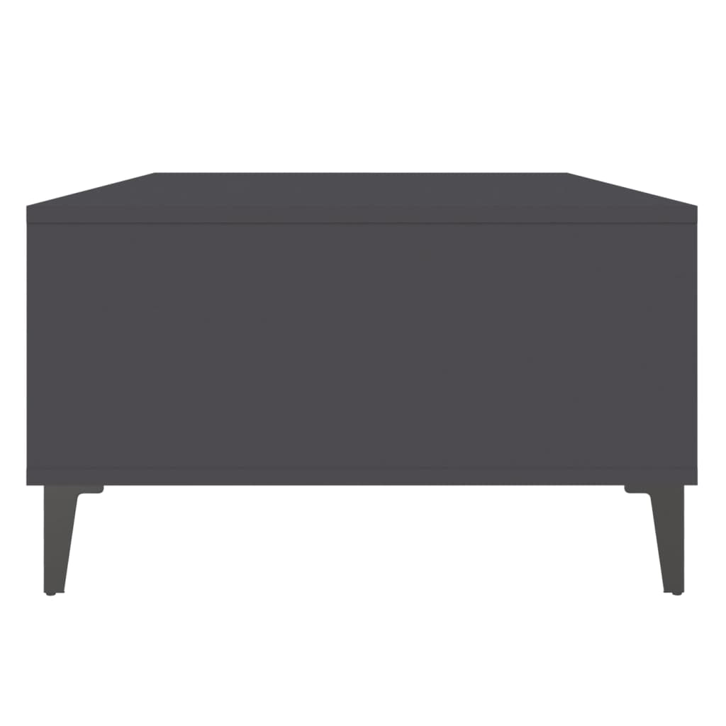 Couchtisch Grau 103,5x60x35 cm Holzwerkstoff - Pazzar.ch