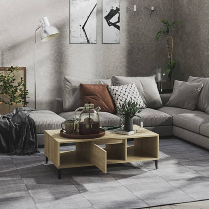 Couchtisch Sonoma-Eiche 103,5x60x35 cm Holzwerkstoff - Pazzar.ch