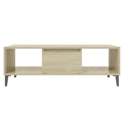 Couchtisch Sonoma-Eiche 103,5x60x35 cm Holzwerkstoff - Pazzar.ch