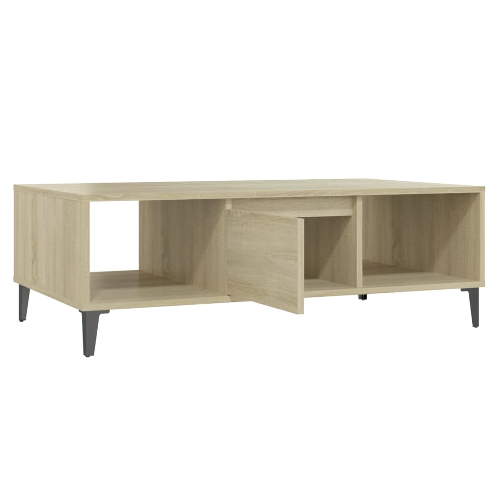 Couchtisch Sonoma-Eiche 103,5x60x35 cm Holzwerkstoff - Pazzar.ch