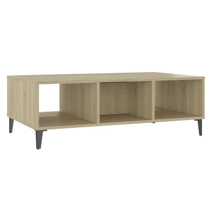 Couchtisch Sonoma-Eiche 103,5x60x35 cm Holzwerkstoff - Pazzar.ch