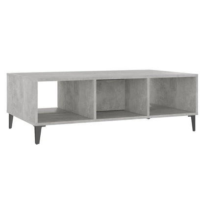 Couchtisch Betongrau 103,5x60x35 cm Holzwerkstoff - Pazzar.ch