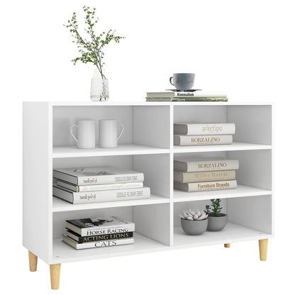 Sideboard Weiß 103,5x35x70 cm Holzwerkstoff - Pazzar.ch
