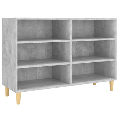 Sideboard Betongrau 103,5x35x70 cm Holzwerkstoff - Pazzar.ch