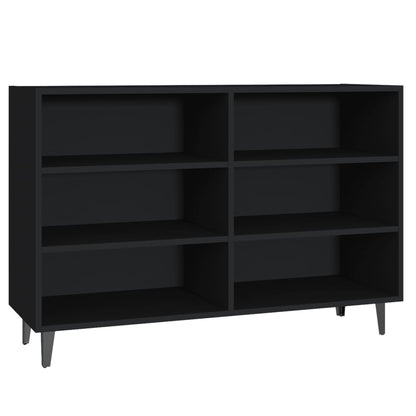 Sideboard Schwarz 103,5x35x70 cm Holzwerkstoff - Pazzar.ch