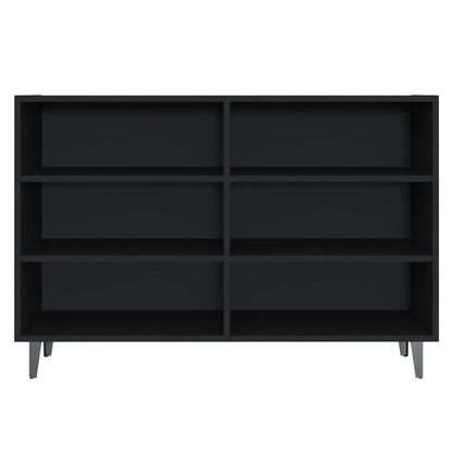 Sideboard Schwarz 103,5x35x70 cm Holzwerkstoff - Pazzar.ch