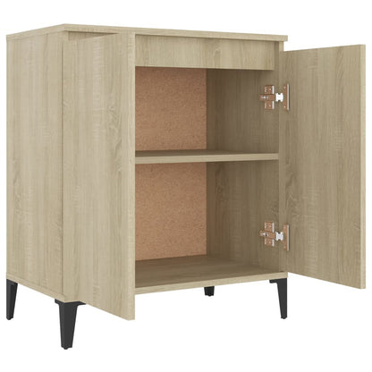 Sideboard Sonoma-Eiche 60x35x70 cm Holzwerkstoff - Pazzar.ch