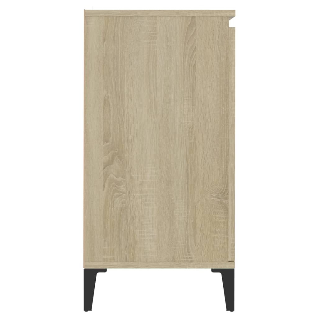 Sideboard Sonoma-Eiche 60x35x70 cm Holzwerkstoff - Pazzar.ch