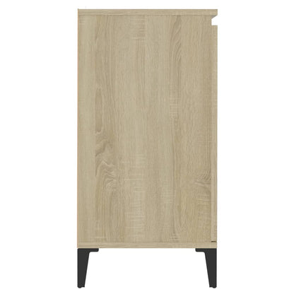 Sideboard Sonoma-Eiche 60x35x70 cm Holzwerkstoff - Pazzar.ch
