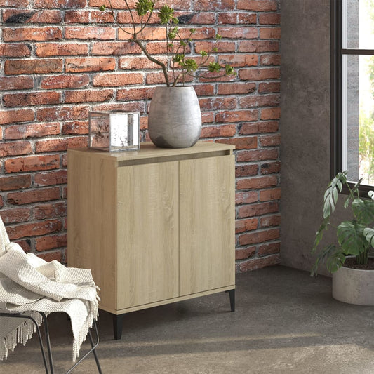 Sideboard Sonoma-Eiche 60x35x70 cm Holzwerkstoff - Pazzar.ch
