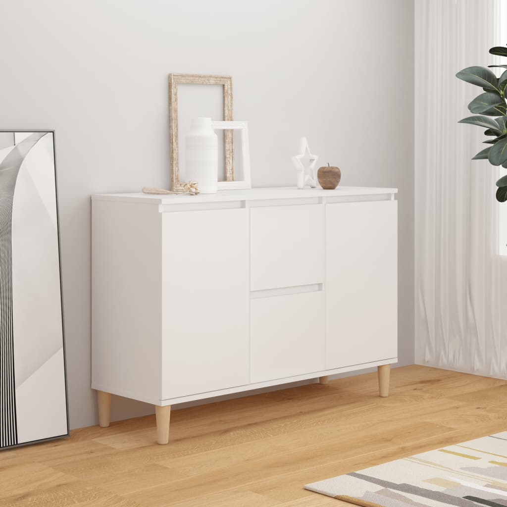 Sideboard Weiß 103,5x35x70 cm Holzwerkstoff - Pazzar.ch